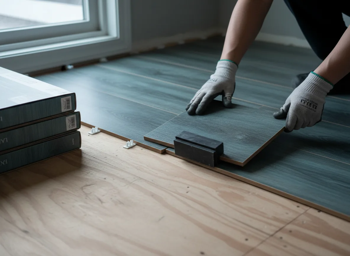 Luxury Vinyl Plank Installation company in Rochert, MN